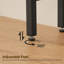 Console en L de 70,9 po en L avec prises de courant-160210253-154704940