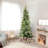 Fraser Hill Farm 9 ft. Buffalo Fir Green Slim Unlit Artificial Christmas Tree-101258905