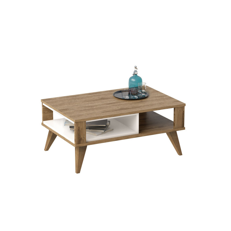 Four Leg Coffee Table with Storage