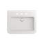 Lavabo de salle de bain rectangulaire double en argile réfractaire 19,69 "BOCCHI Parma-1216300109-1216662214