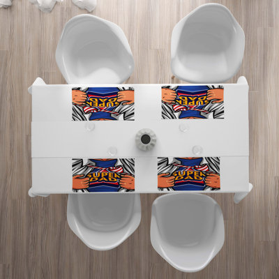 Polyester Text Rectangle Placemat
