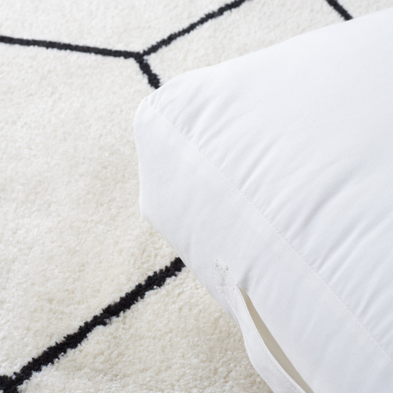 Cotton Reversible Throw Pillow