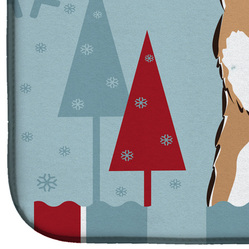 Tapis de séchage shiba shiba winter fêtes