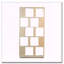 Bibliothèque de rangement ouverte à 5 niveaux L 31,5 "x H 64,56"-1952201700