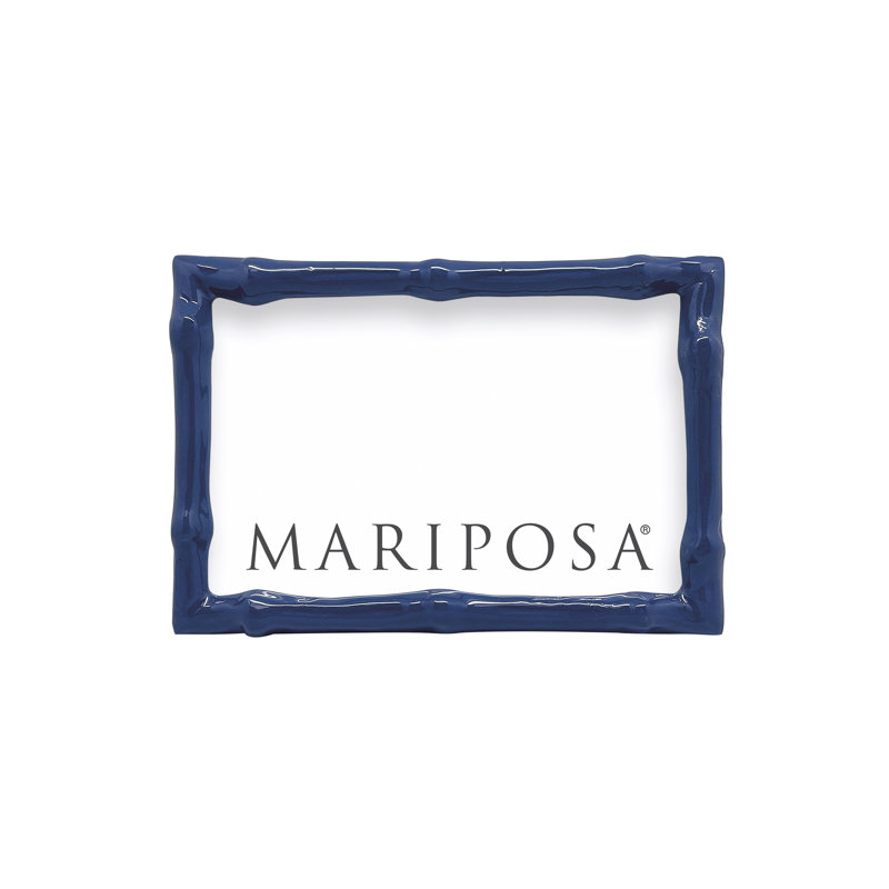 Metal Picture Frame, Blue