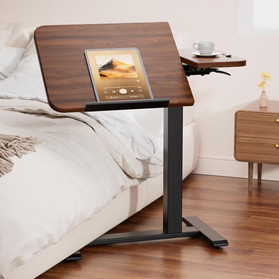 Bureau assis-debout mobile inclinable
