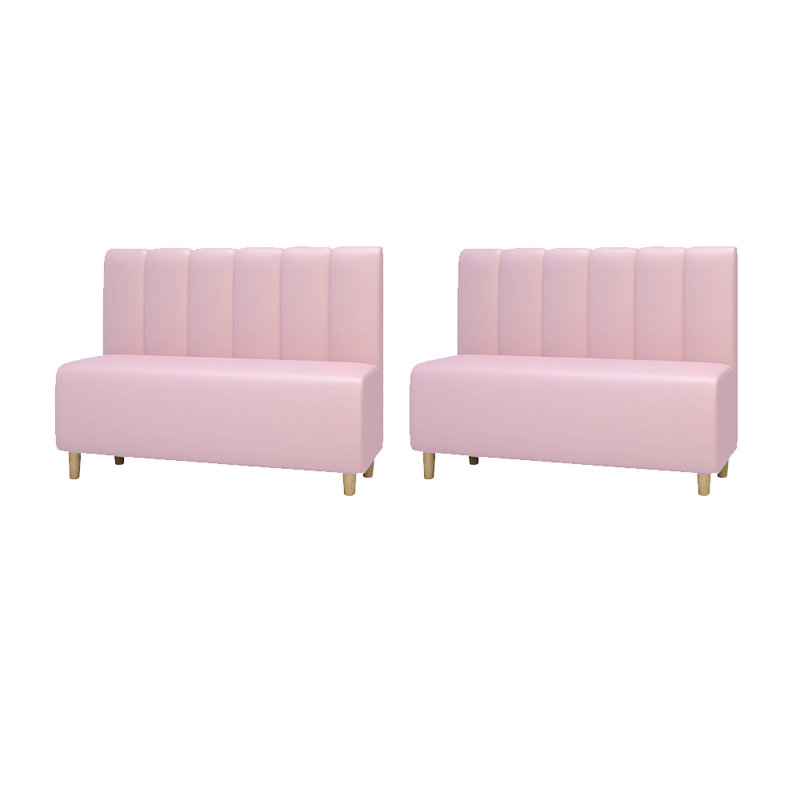 Bancs de restaurant simples, Rose