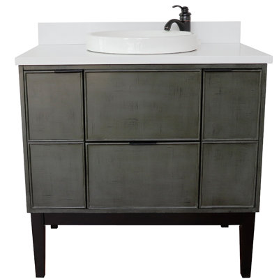 Ensemble de meuble-lavabo simple 37 po