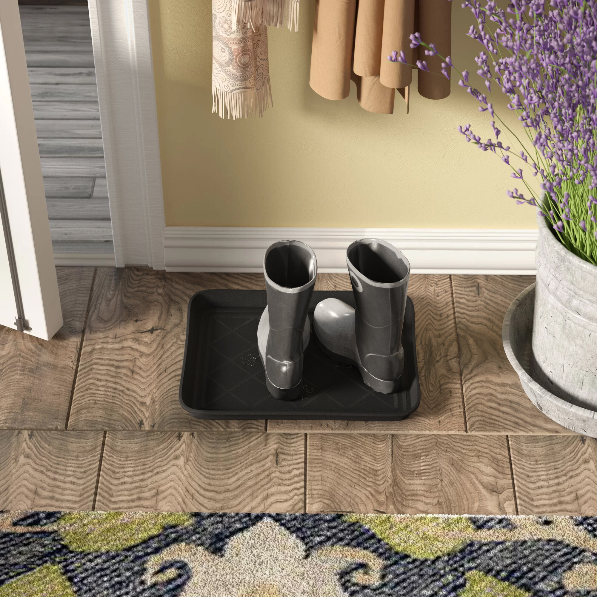 Entryway Boot Trays - Mudroom Boot Tray - English Boot Tray