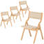 Chaises pliantes élégantes et modernes en bois-869406674