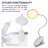 Aevry Adjustable USB Clip On Lamp-1808542218
