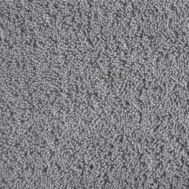 Rillings 100% Cotton Hand Towel, Grey, 200cm L x 100cm W