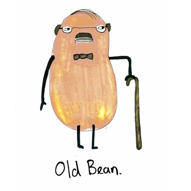 Gerahmtes Poster Bonner Old Bean