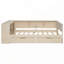 Lit plateforme en bois avec tablettes de rangement-1041675647-1041675646