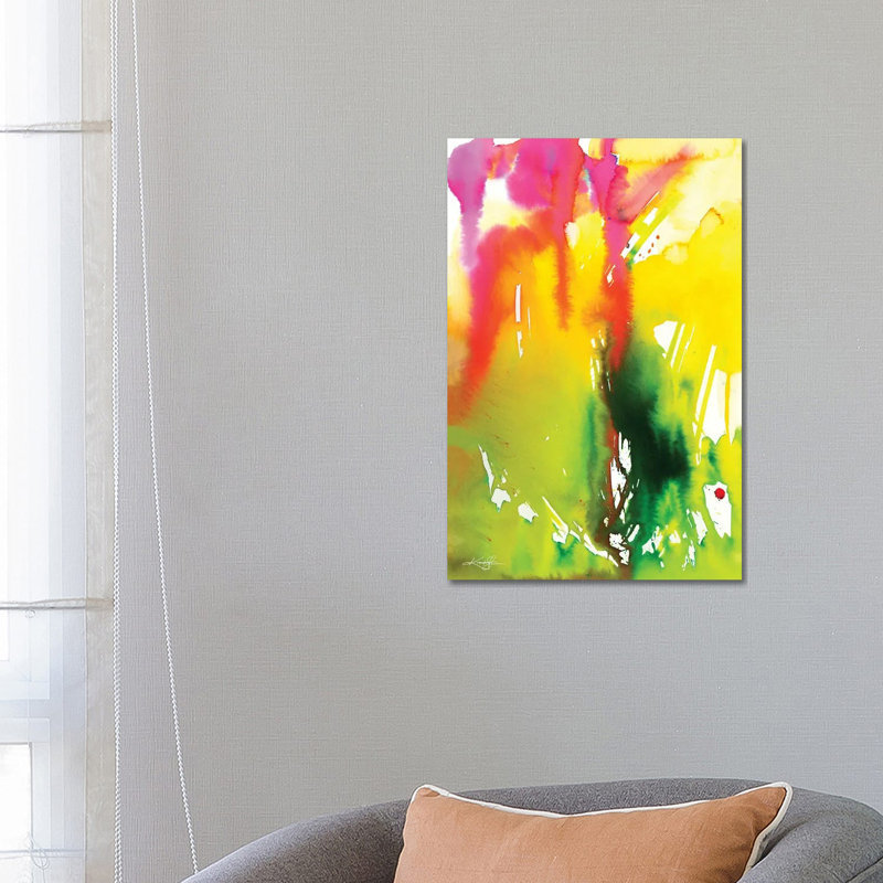 Colour Song V by Kathy Morton Stanion - Wrapped Canvas Painting, 66.04 cm H x 45.72 cm W x 1.91 cm D