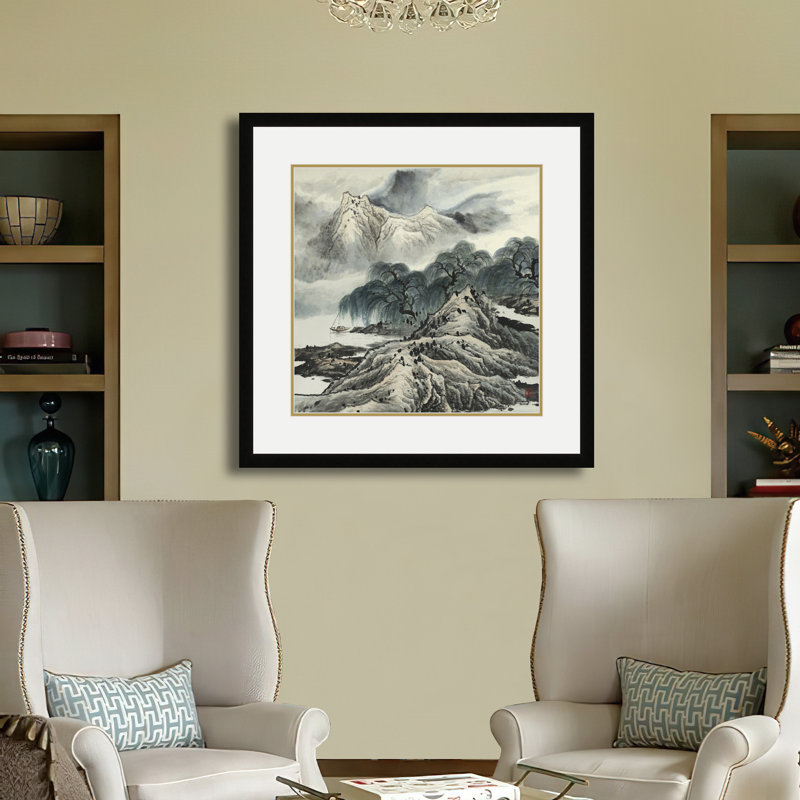 Summer Willows by Chen Xiaoping - Single Picture Frame Painting