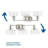 Alar 3 - Light Dimmable Vanity Light-431414097