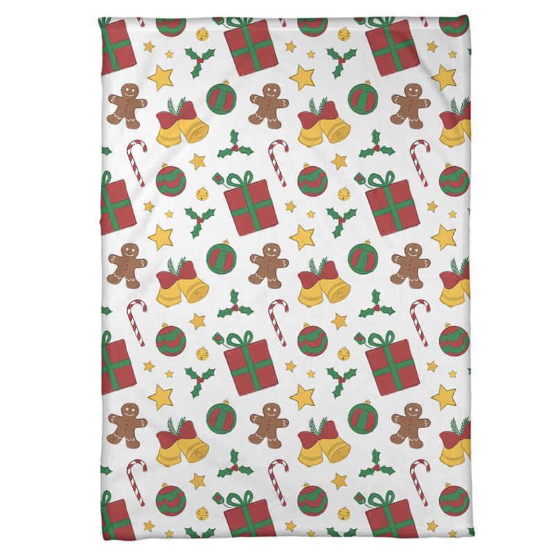 Sewn Throw Blanket, 60" W x 80" L, Ivory