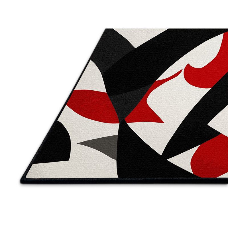 Sinister Pulse Rug, Rectangle 5' x 8'