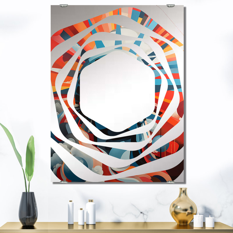 Miroir mural Owensby - New York, 40 po x 30 po