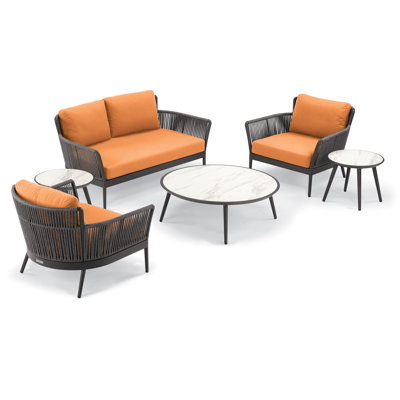  Sofa Seating Group with Cushions