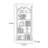 Classic solid wood bookcase display cabinet-111360750