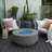 Round Concrete Smokeless Fire Pit Table-86332004