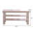 Quality Solid Wood Shoe Bench, Cherry Finish