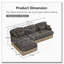 Canapé Comfy Chenille Leopard-1368293667