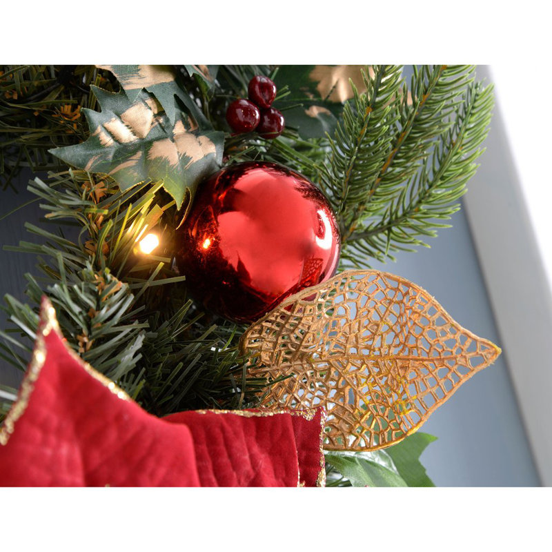 Lighted 60cm Wreath