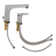 1 Handle Deck Roman Tub Faucet with Diverter