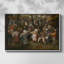 La danse du mariage, v. 1566-Peter Bruegel l'Ancien, toile tendue avec châssis-138755754-138755756