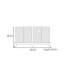 Buffet moderne et minimaliste haut de gamme