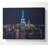 Lighting Up The Building - Wrapped Canvas Print-853335975