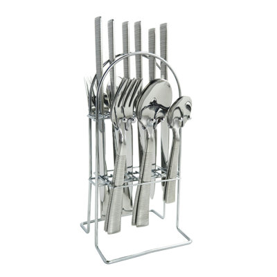 London 24 Piece Cutlery Set, Service for 6