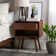 Henline 1-Drawer Solid Wood Nightstand
