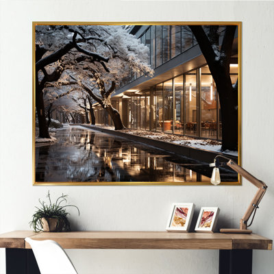 " College University Winter Photo I "