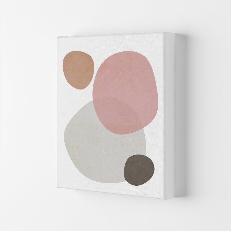 Pink And Grey Nursery A - Print, 84.01cm H x 59.4cm W x 4cm D, No Frame