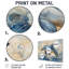 «Dolphin Majestic Oceanic Environment II - Animals», art mural en métal, impression de dauphin-896891097