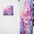 Dufault Lilac Lattices Abstract Shapes I - Shapes Curtain - Velvet Room Darkening - 1 Panel-457149254