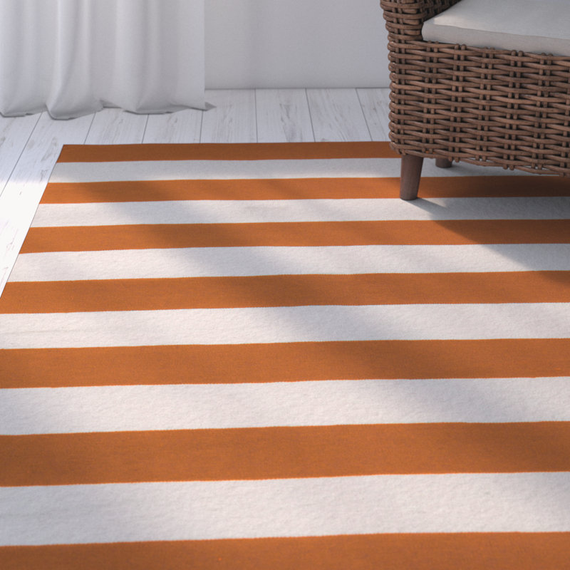Striped Indoor Rug, 8' x 11'