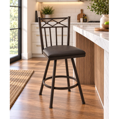 Sunnydale Lennix 26" Swivel Counter Stool