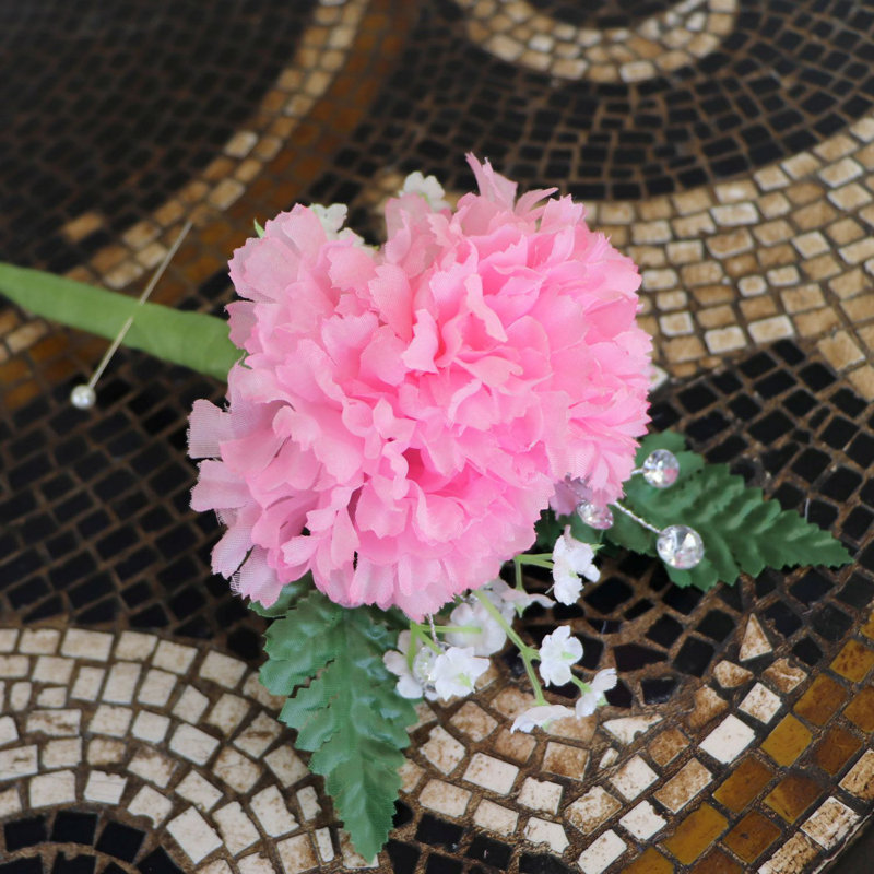 Tige d'œillet, Rose
