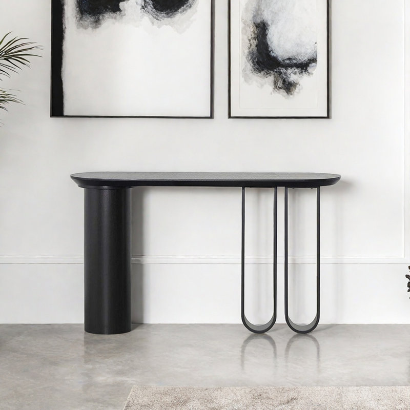 Console Retro Minimalist Art, H 33,46 po x l 47,24 po x P 14,96 po