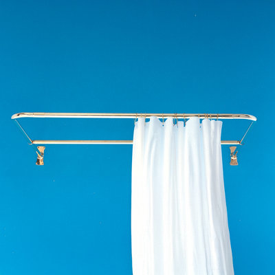 P0093 Enclosure with D Ring Shower Package, L Shaped Bar and Wall Bracket