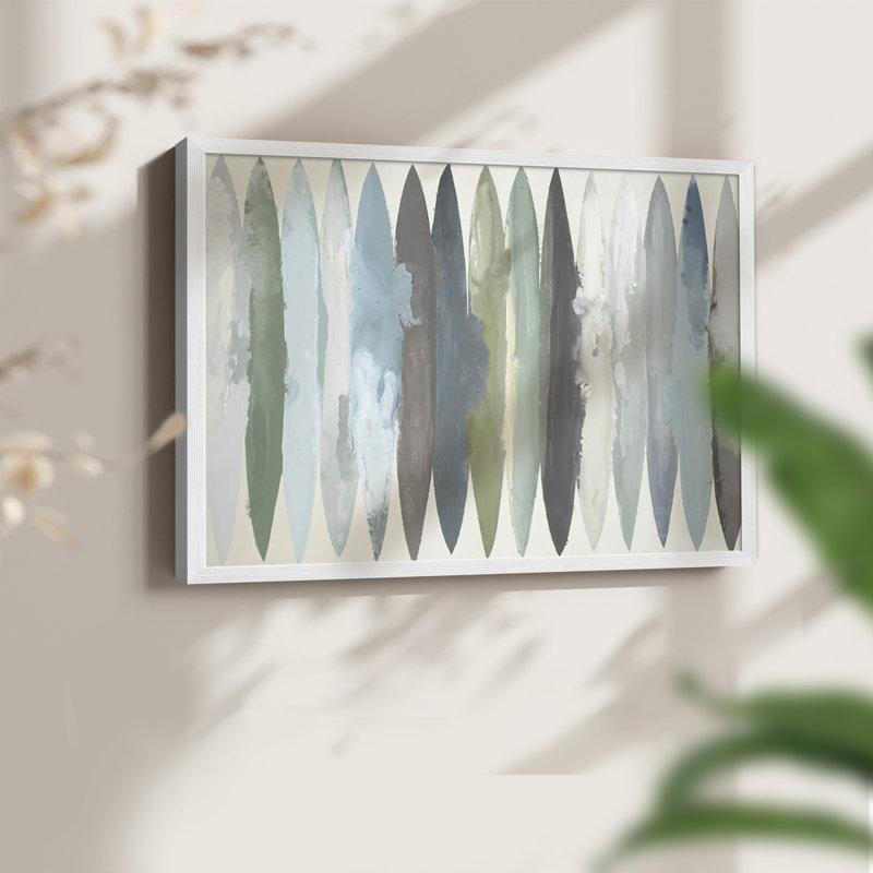 Nautical Series-CCXL - Reproduction encadrée - Restickable, H 16 po x l 20 po, Blanc