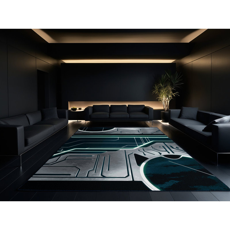 Andromeda Trace Rug, Round 7'