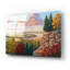 «Autumn At Gibraltar Rock» par Joe Reimer, art mural en verre acrylique, 24 po x 16 po-1480779055