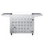 Chariot large en acier inoxydable 42 po edgestar