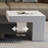 Light luxury rectangular rock table-107770496